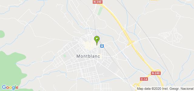 mapa de oficina de correos montblanc