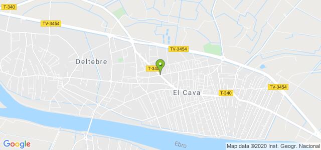 mapa de oficina de correos deltebre