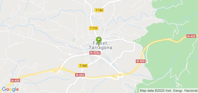 mapa de oficina de correos falset