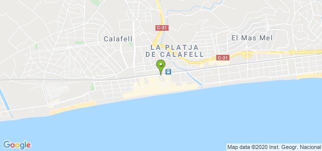 mapa de oficina de correos calafell