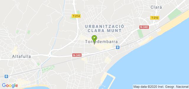 mapa de oficina de correos torredembarra