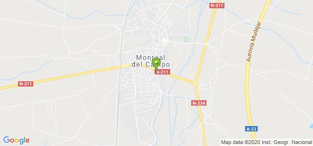 mapa de oficina de correos monreal del campo