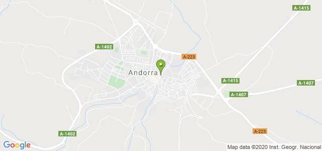 mapa de oficina de correos andorra