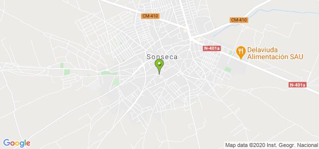 mapa de oficina de correos sonseca