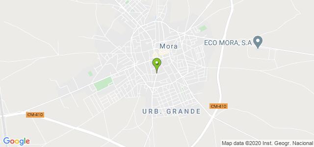 mapa de oficina de correos mora