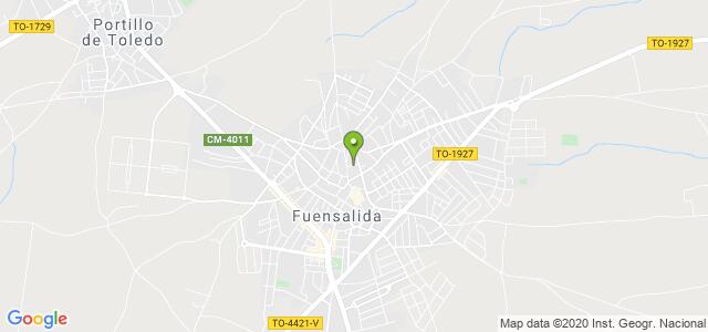 mapa de oficina de correos fuensalida