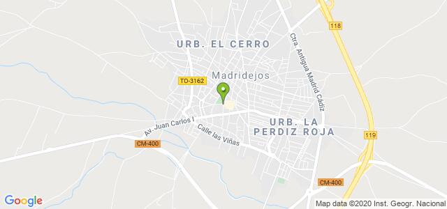 mapa de oficina de correos madridejos