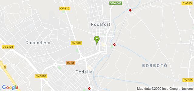 mapa de oficina de correos rocafort