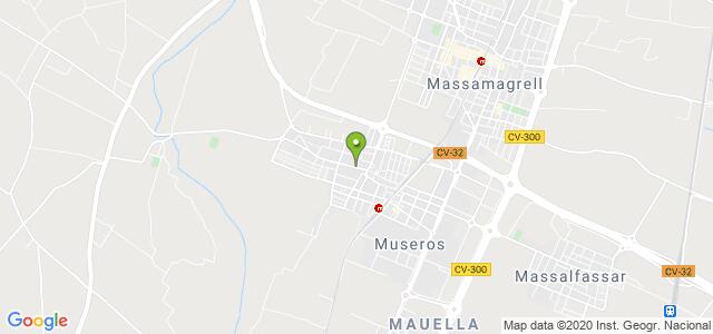 mapa de oficina de correos museros