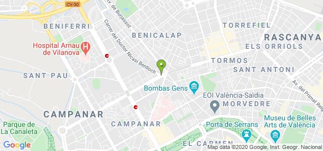 mapa de oficina de correos valencia 3