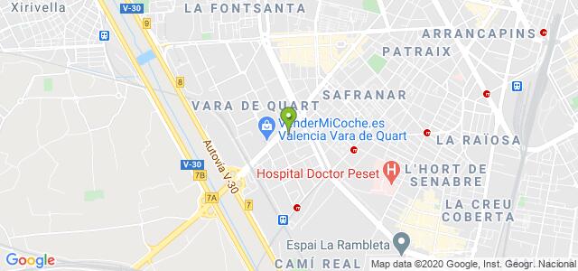 mapa de oficina de correos valencia 7