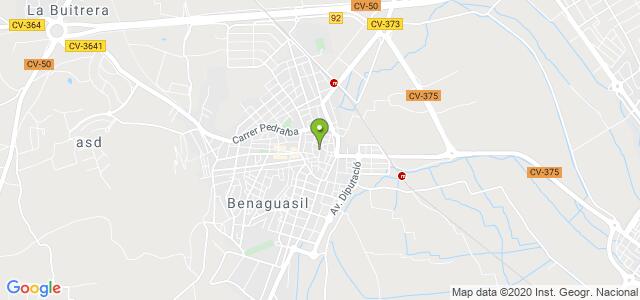 mapa de oficina de correos benaguasil