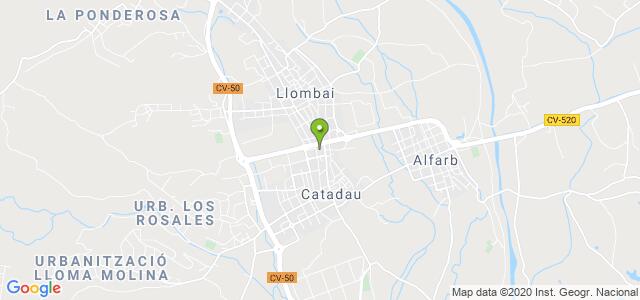 mapa de oficina de correos catadau