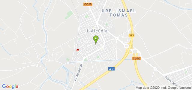 mapa de oficina de correos lalcudia