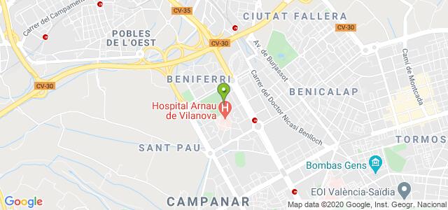 mapa de oficina de correos valencia 15