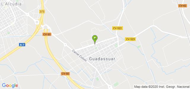 mapa de oficina de correos guadassuar