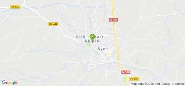 mapa de oficina de correos ayora