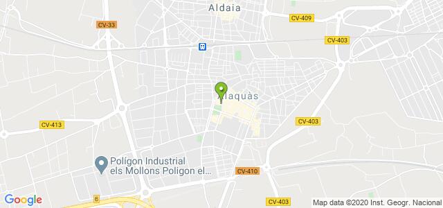 mapa de oficina de correos alaquas