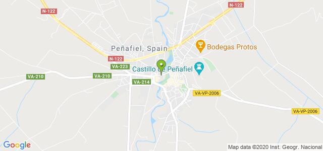 mapa de oficina de correos penafiel