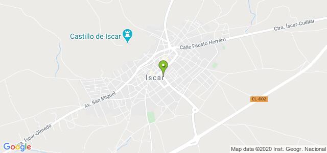 mapa de oficina de correos iscar
