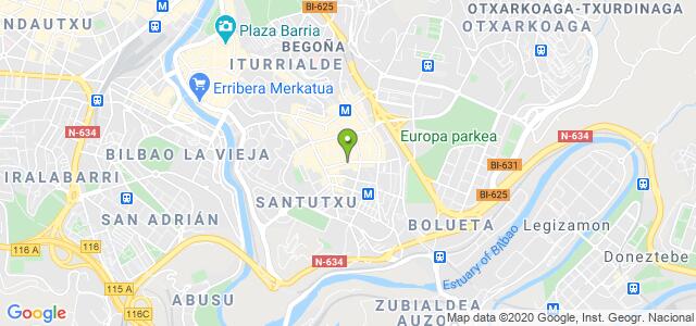 mapa de oficina de correos bilbao 8