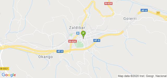 mapa de oficina de correos zaldibar