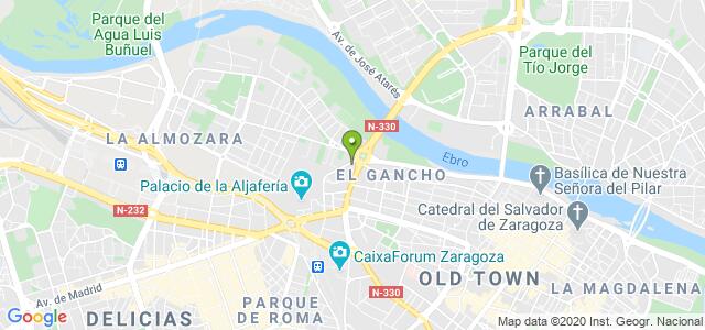 mapa de oficina de correos zaragoza 8