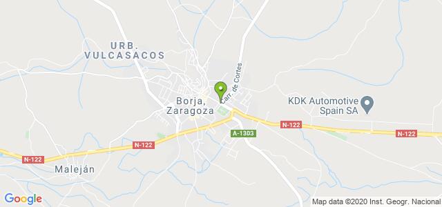 mapa de oficina de correos borja