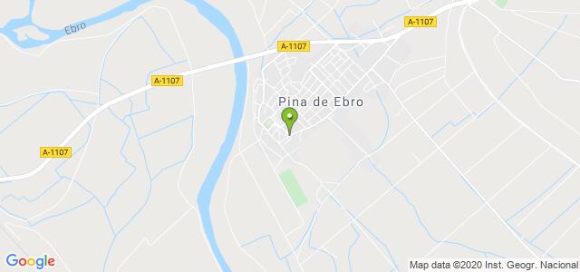 mapa de oficina de correos pina de ebro