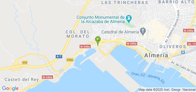 mapa de instituto social de la marina almeria