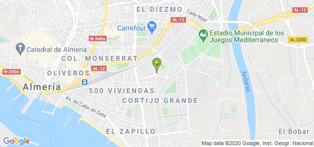 mapa de oficina de la seguridad social almeria 4