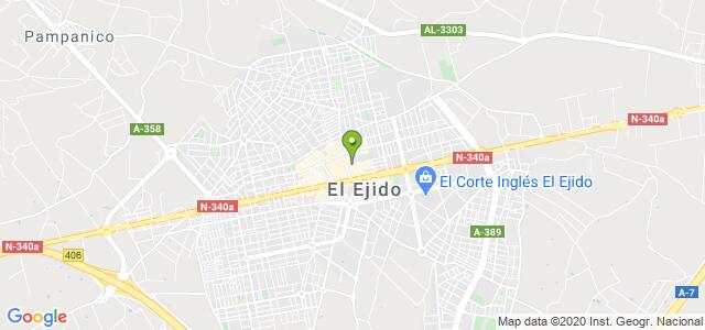 mapa de oficina de la seguridad social el ejido