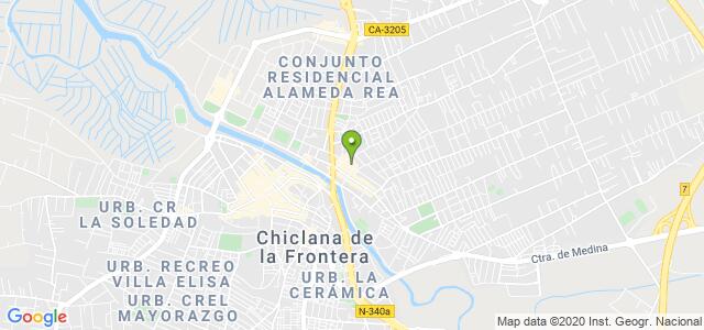mapa de instituto nacional de la seguridad social chiclana de la frontera