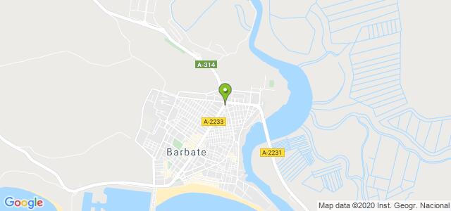 mapa de instituto social de la marina barbate