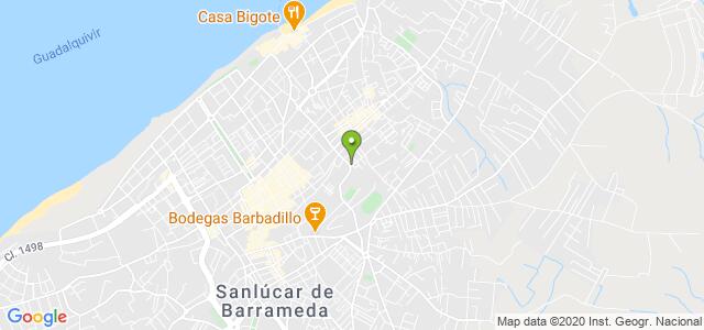 mapa de instituto social de la marina sanlucar de barrameda