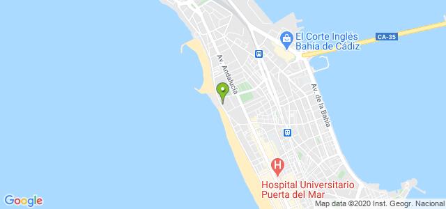 mapa de oficina de la seguridad social cadiz 2