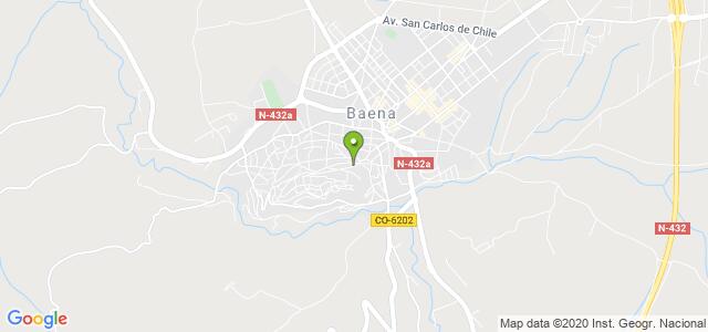 mapa de instituto nacional de la seguridad social baena