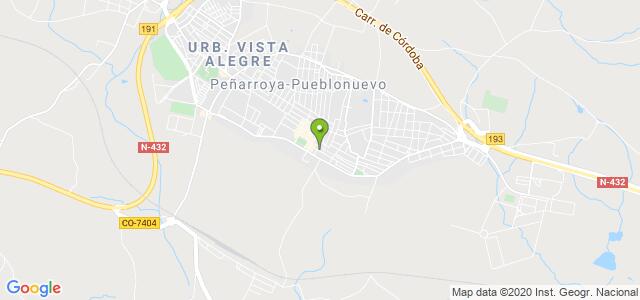 mapa de instituto nacional de la seguridad social penarroya pueblonuevo