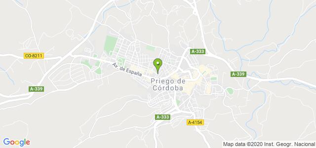 mapa de instituto nacional de la seguridad social priego de cordoba