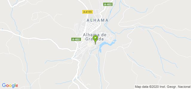 mapa de instituto nacional de la seguridad social alhama de granada