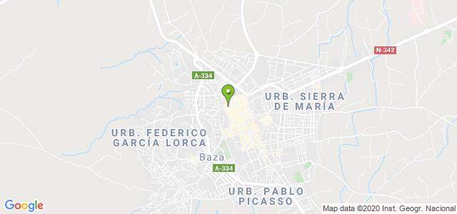 mapa de instituto nacional de la seguridad social baza