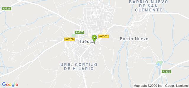 mapa de instituto nacional de la seguridad social huescar