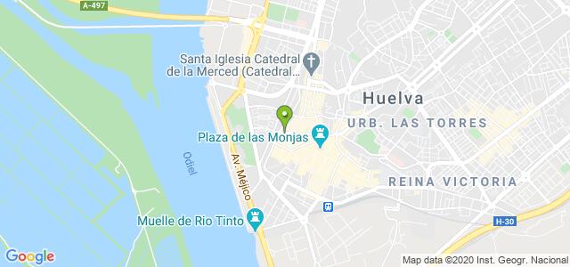 mapa de instituto nacional de la seguridad social huelva