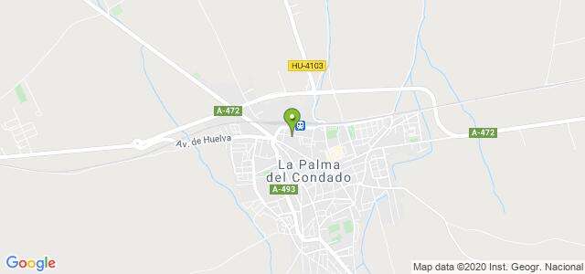 mapa de instituto nacional de la seguridad social la palma del condado