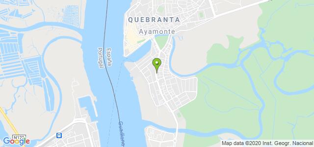 mapa de instituto social de la marina ayamonte