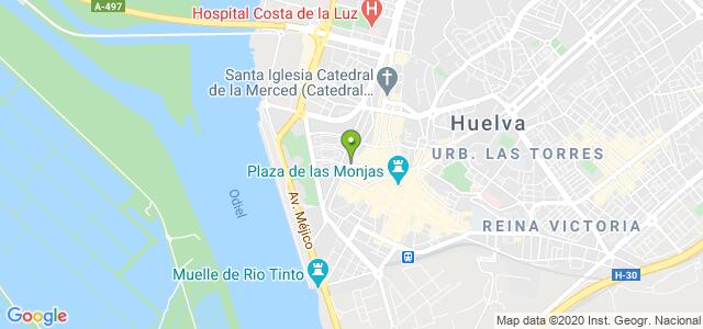 mapa de oficina de la seguridad social huelva 2