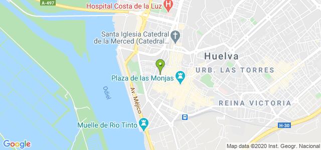 mapa de oficina de la seguridad social huelva 3