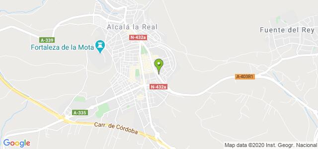 mapa de instituto nacional de la seguridad social alcala la real