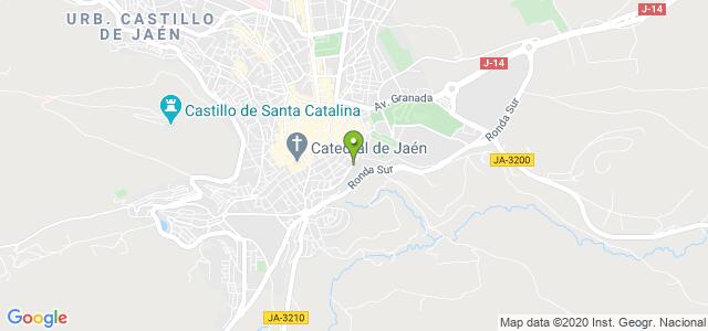 mapa de oficina de la seguridad social jaen