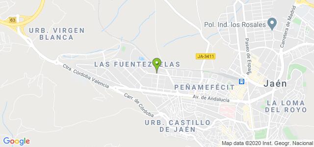 mapa de oficina de la seguridad social jaen 3